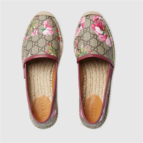 espadrillas gucci bloom|gucci espadrille wedge.